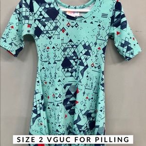 LuLaRoe Size 2 Adeline Dress
